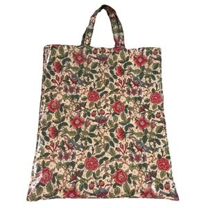 Vintage Liberty of London Briarwood Vinyl Tote Shopper Market Bag England